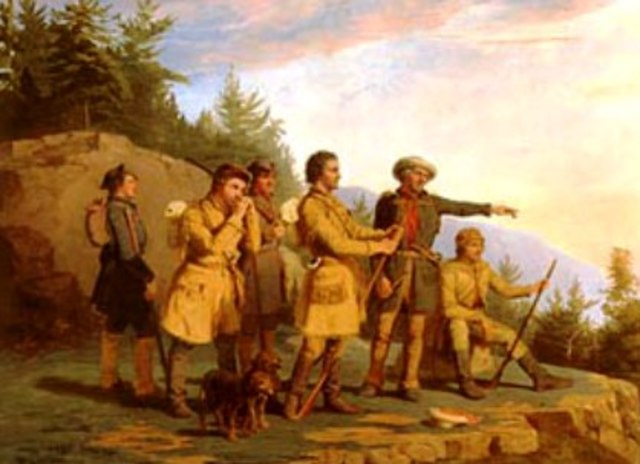 Germans and Scots-Irish settle in the "backcountry"