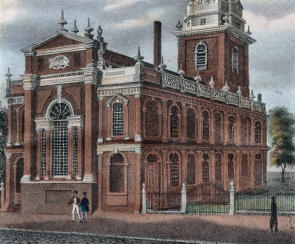 The Completion of Christ Church in Philadelphia