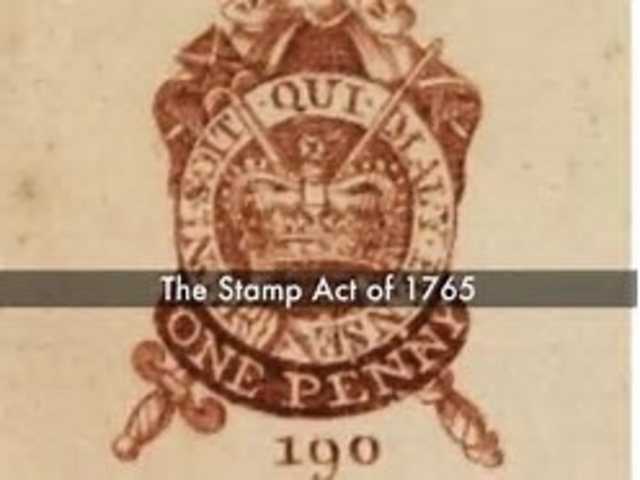 The Stamp Act