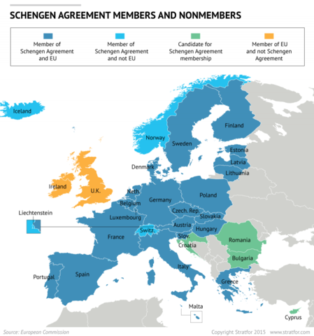 The Schengen Agreement Takes Effect in Seven EU Countries