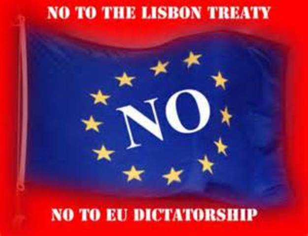 Treaty of Lisbon Not Ratified