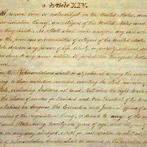 14th Amendment to the United States Constitution