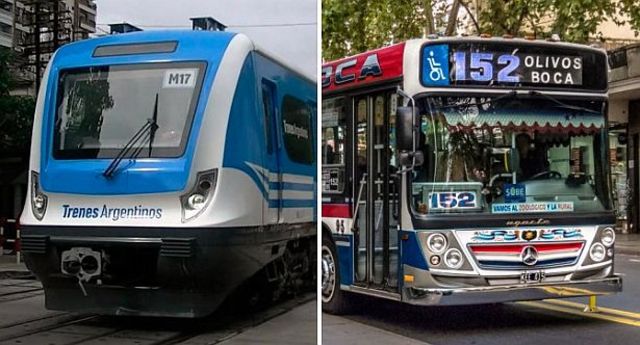 COLECTIVOS Y TREN TAMBIEN AUMENTAN