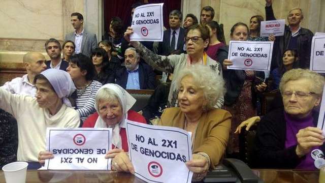 CORTE Y EL 2X1 A REPRESORES