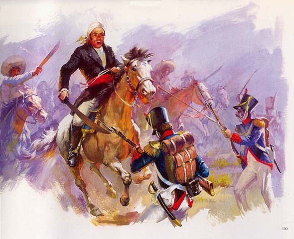 Morelos toma Tixtla se une Vicente Guerrero