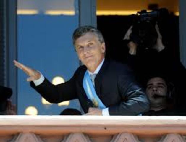 Mauricio Macri asume la presidencia de La Nación