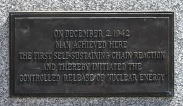 First Controlled Nuclear Chain Reaction