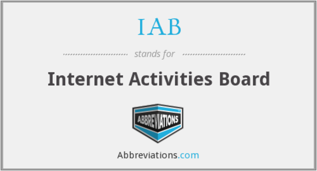 Internet Activities Board (IAB).