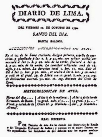 Diario de Lima (1790-1793)