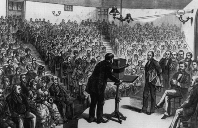 Lyceum Movement established