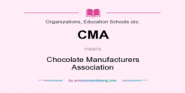 The CMA was Established