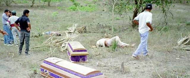 MUERTOS EN EL CAMINO DEL SALADO