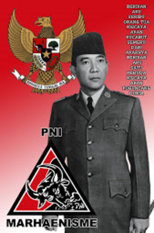 oprichting PNI door Soekarno en Hatta