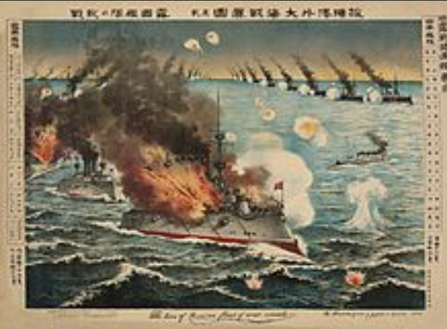 Japan verslaat Russische vloot