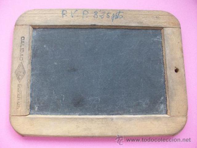 APARECE LA TIZA Y LA PIZARRA INDIVIDUAL