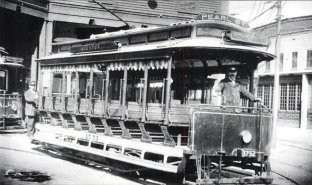 Subway system begins in Boston, Massachusetts