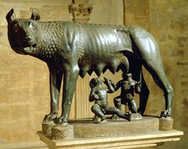 Founding Romulus And Romus
