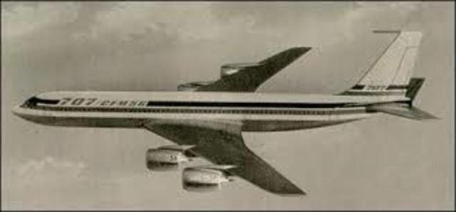 The first widely successful commercial jet