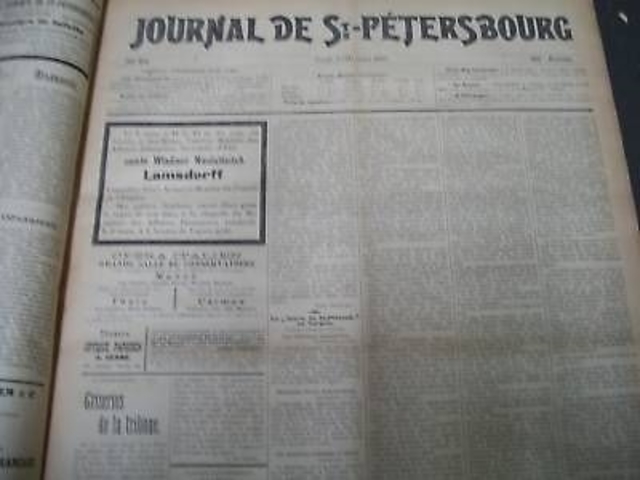 Journal de St.-Pétersbourg