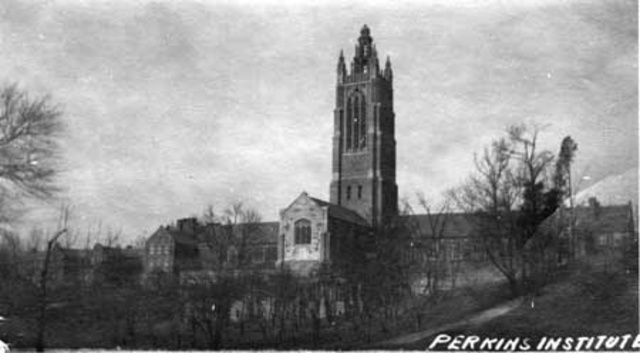 Opening of The New England Asylum for the Blind