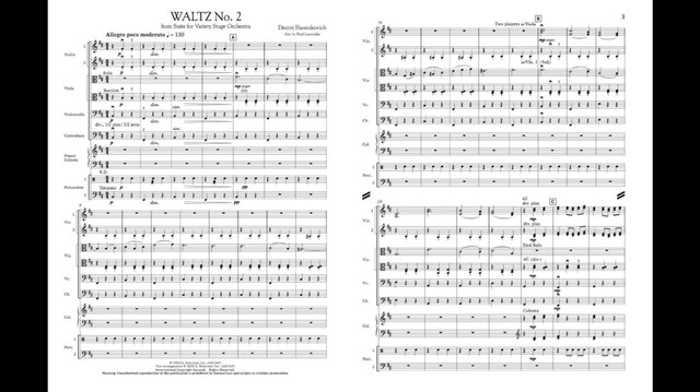 Suite per orchestra di varietà. (n.3)