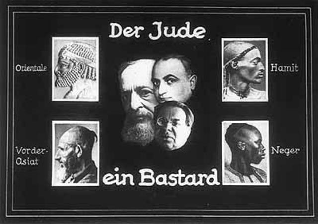 Se decreta que los judíos ya no podían asistir a la escuela