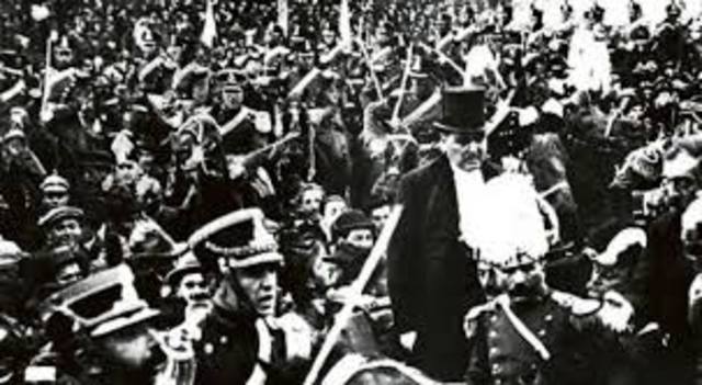 ASUNCIÓN PRIMER PRESIDENTE DEMOCRATICO: HIPOLITO YRIGOYEN