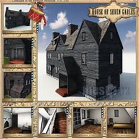 1851 - Nathaniel Hawthorne writes The House of the Seven Gables