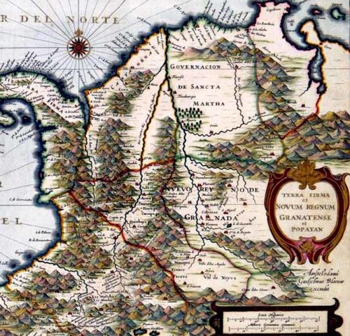 Primer contacto con la Nueva Granada