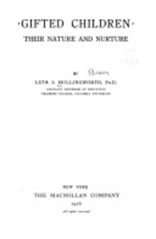 First gifted textbook