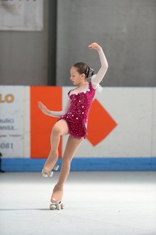 Entré a hacer patinaje artístico