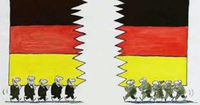 East and West Germany Reunite