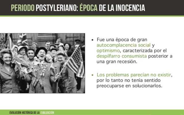 Época de la irresponsabilidad (1945-1957)