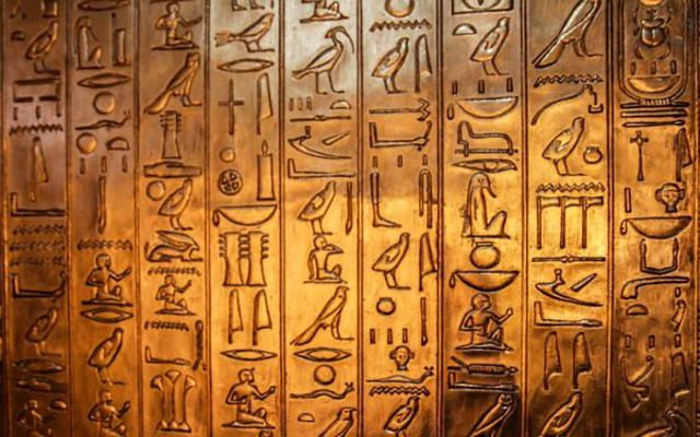 Egyptian hieroglyphs