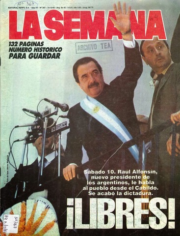 Vuelta de la democracia en Argentina