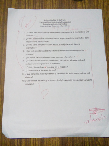 Presentacion de entrevistas