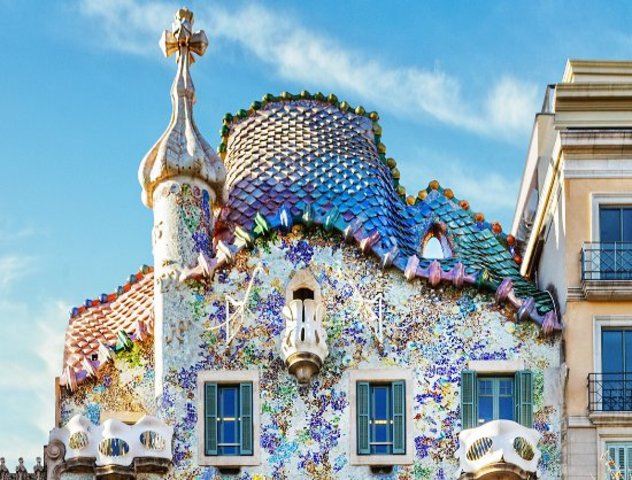 Antoní Plácid Gaudí - Casa Batlló (1904-1906)