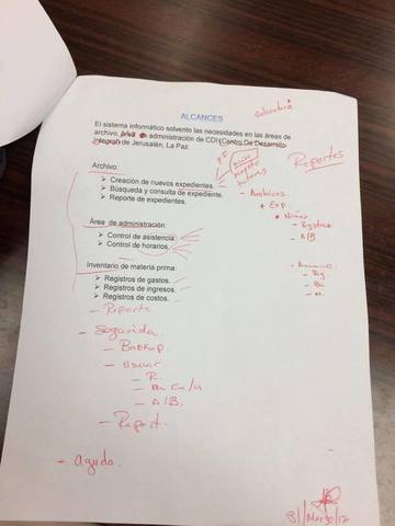 Alcances del proyecto