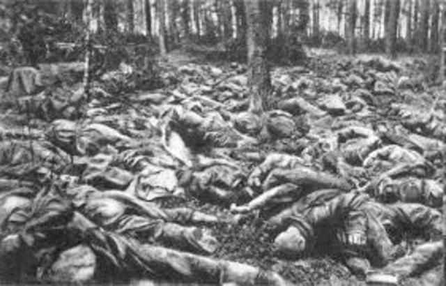 DERROTAS RUSAS FRENTE A ALEMANIA