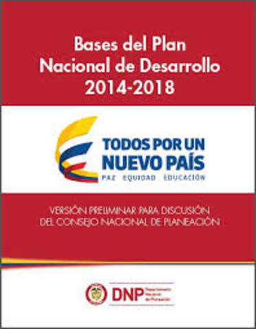 El Plan Nacional de Desarrollo (PND) "2014"