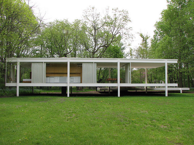 Ludwig Mies van der Rohe - Casa Farnsworth (1945)