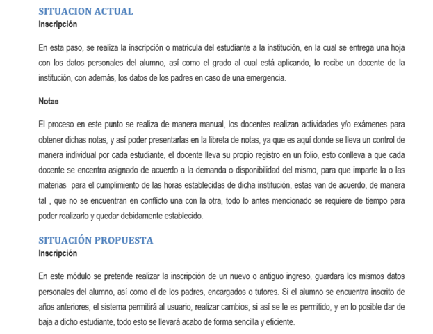 Entrega de avance de perfil