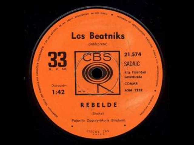 Los Beatniks lanzaron su primer simple “Rebelde” pero solo vendieron 200 copias