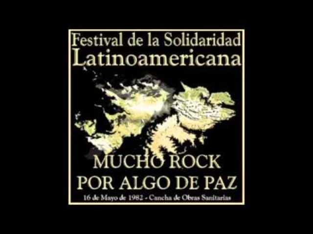 1982- Se hace el Festival de la Solidaridad Latinoamericana
