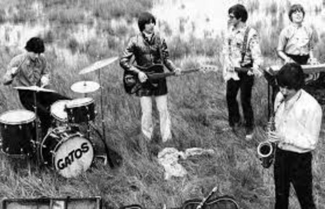 La banda "Los Gatos" dieron origen al rock nacional