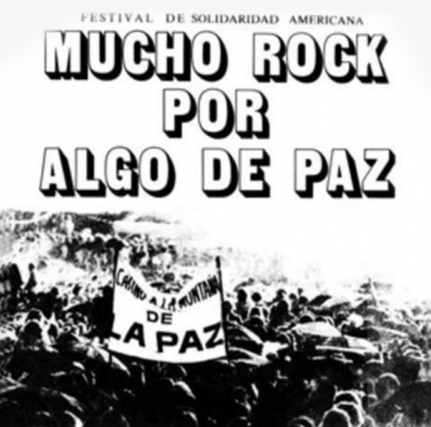 1982: La guerra de Malvinas provocó la censura de la música en ingles. El famoso festival de la Solidaridad Latinoamericana confirmó el alcance masivo del rock argentino