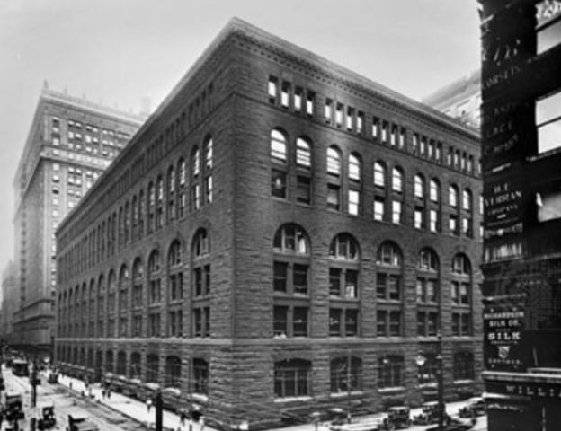 Marshall Field Wholesale store and warehouse.