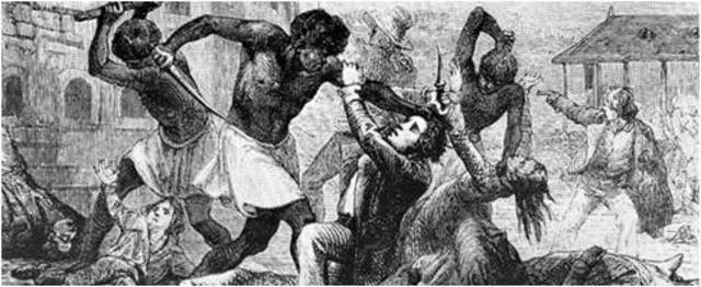 esclavos mandados al ejercito