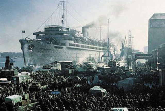 NAUFRAGA BARCO BRITANICO