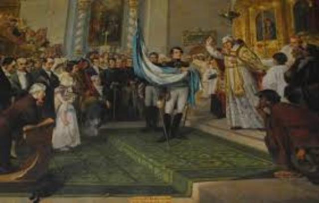 La creación de la bandera nacional